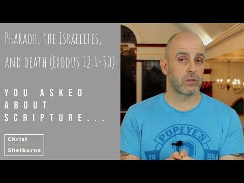 Pharaoh, the Israelites, and death (Exodus 12:1-30) - You asked about - Scripture - 2020-11-13