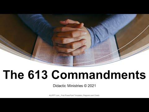 The 613 Commandments - Part 17 (Deut 16:3 - Deut 18:22)