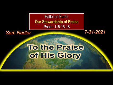 7-31-2021 / Psalm 115:15-18