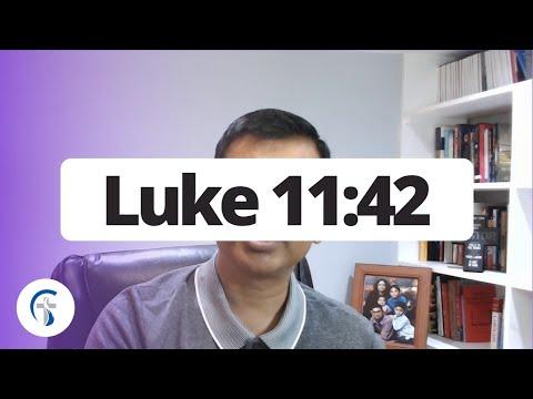 DAILY DEVOTIONAL: Luke 11:42 Jesus And Tithing