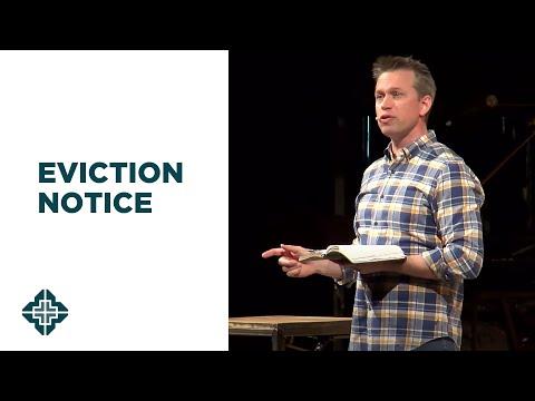Eviction Notice | Mark 12:1-12 | Roger Sappington | Central Bible Church