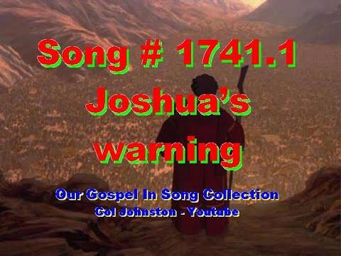 #1741.1- Joshua's Warning - (Joshua 23:14-16)