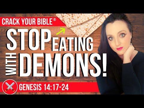 ???? STOP EATING WITH DEMONS! | Genesis 14:17 (Melchizedek's Bread & Wine Symbolism)
