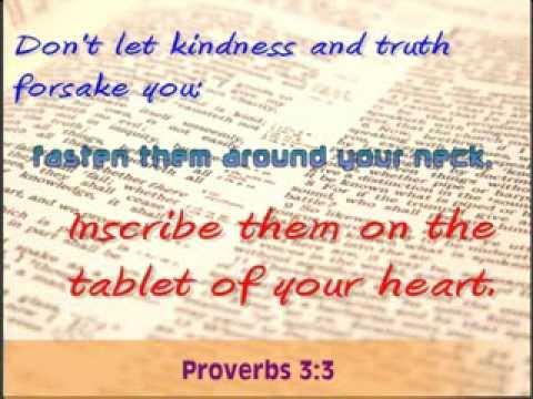 Proverbs 3:3 - Daily Manna January 24