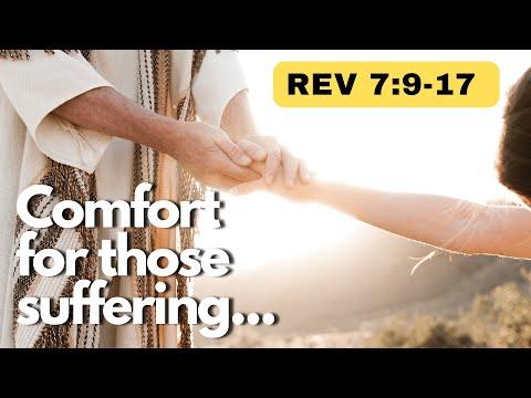 Comfort for those facing suffering Revelation 7:9-17