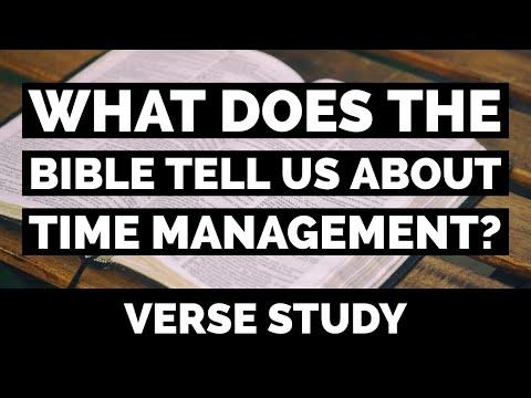 Time Management: What the Bible says | Ephesians 5:15-16 Verse Study