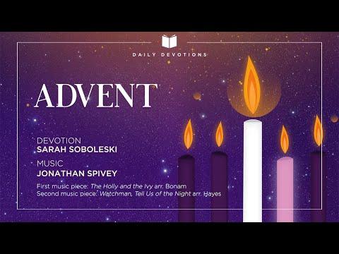 Devotion for Wednesday, December 9: Isaiah 40: 1-11 with Sarah Soboleski