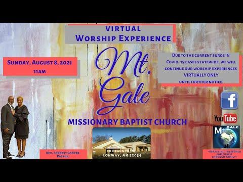 August 8, 2021 Mt. Gale MBC "Advancement Through Adversity" Exodus 12:40-42 Rev. Forrest Cooper