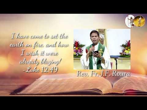 Magpasalamat sa biyaya |  Luke 12:49-53 | Food for the Soul with Fr. Roura | Keep sharing Gods word