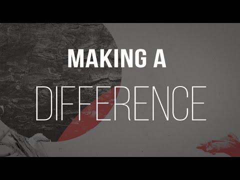 Making A Difference - Philippians 2:5-11