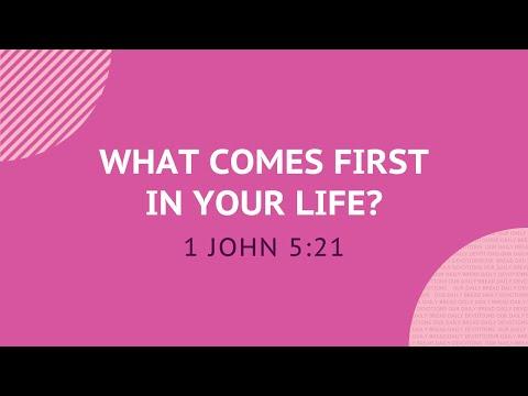 What Comes First in Your Life? | 1 John 5:21 | Our Daily Bread Daily Devotion