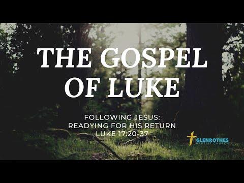 Sun 7th March - Morning Worship  - Luke 17:20-37