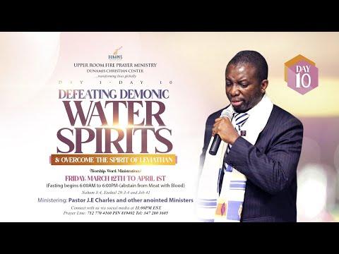 Day 10: Defeating Demonic Water Spirits with Pastor J.E Charles | Isaiah 58:3-7