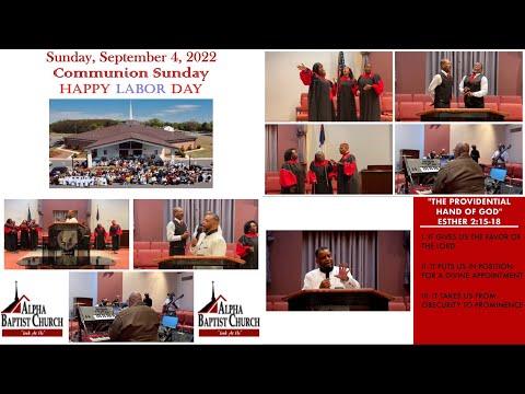 9.4.22 Sunday Service | "The Providential Hand Of God" | Esther 2:15-18 | Pastor Danny Scotton, Sr.