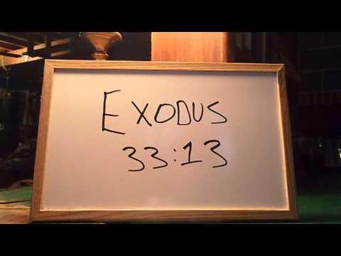 Prayer 368. Exodus 33:13.