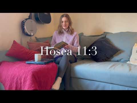 Sunday Club Memory Verse 3 - Hosea 11:3