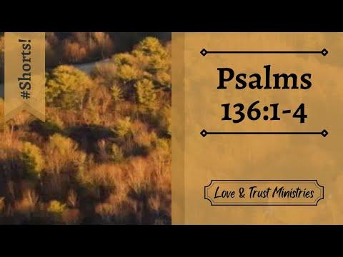 Thank God for His Enduring Love! | Psalms 136:1-4 | October 12th | Rise and Shine Shorts