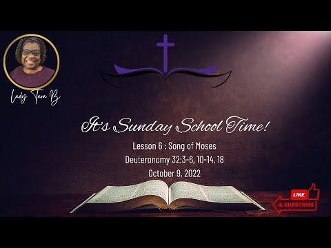 Song of Moses - ISSL - Deuteronomy 32:3-6, 10-14, 18 #Sundayschool