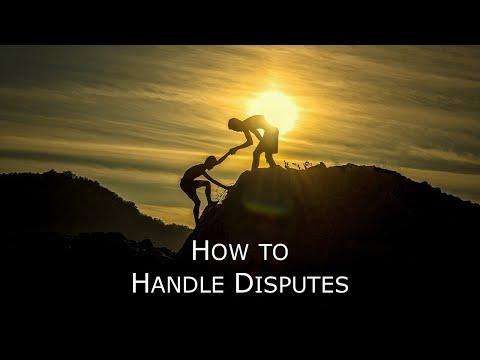 Proverbs 18:5-21 - How to Handle Disputes