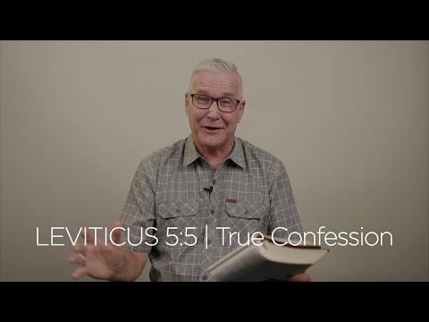 Leviticus 5:5 | True Confession