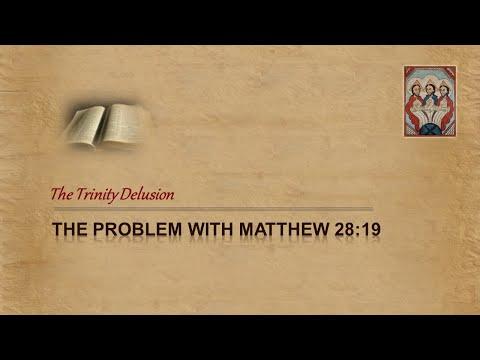 Matthew 28:19 - Questionable Authenticity