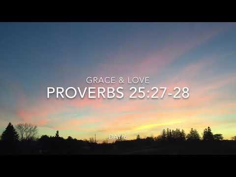 365 daily  from Bible NIV—Proverbs 25:27-28