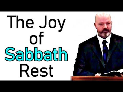 The Joy of Sabbath Rest - Pastor Patrick Hines Sermon