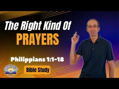 Philippians 1:1-18 Bible Study - Thinking of Others