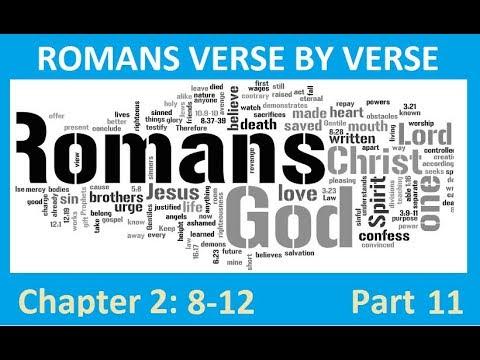 ROMANS 2:8-12 - PART 11