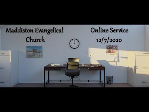 MEC Online Service 12/7/2020 - 'Overcoming Temptation' (Luke 4:1-13)