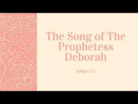 The Song of The Prophetess Deborah: Judges 5:2