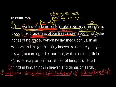 What Does Redemption Mean? Ephesians 1:7–10, Part 1