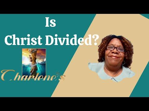 Is Christ Divided? 1 Corinthians 1:1-16. Sunday's, Sunday School Bible Study.
