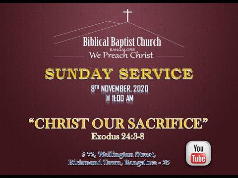 ''CHRIST OUR SACRIFICE''  (Exodus 24:3-8)