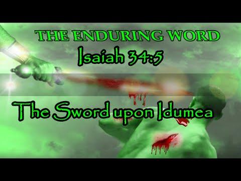 THE SWORD UPON IDUMEA (Isaiah 34:5)