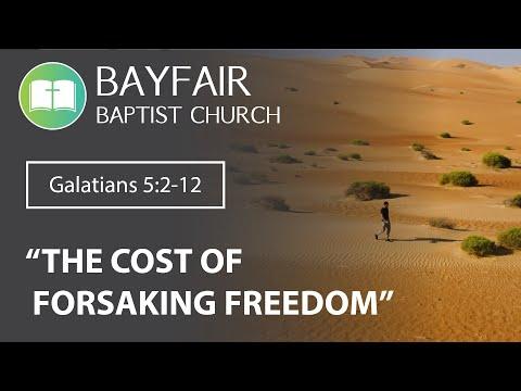 Bayfair Baptist Church - Galatians 5:2-12 // October 31st, 2021