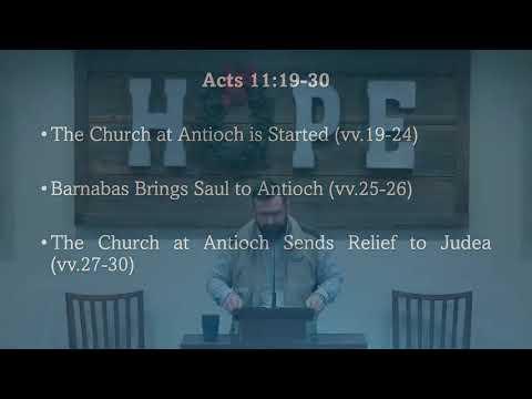 Christians First in Antioch (Acts 11:19-26)