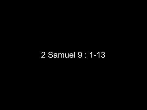 2 Samuel 9:1-13
