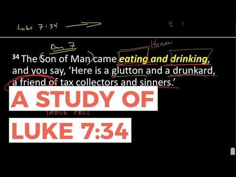 Luke 7:34 | Scripture Study