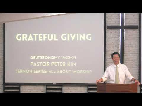 Sunday Service (June 5, 2022) Deuteronomy 14:22-29- Friendship Presbyterian Church