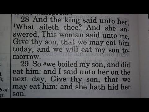 VOTD 2 Kings 6:26-29