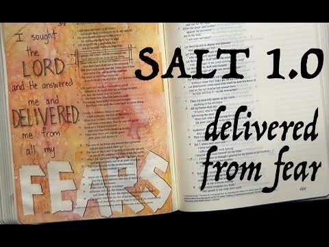 SALT IN MY JOURNALING BIBLE 1.0! I Sought the Lord (Psalm 34:4) by Monica