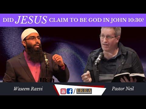 Jesus claimed to be God in John 10:30! Pastor Neil questions Waseem Razvi (Debate Australia IREA)