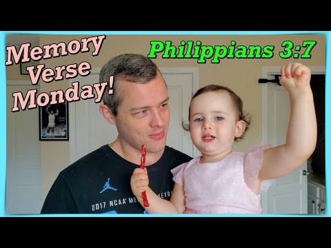Philippians 3:7 | Memory Verse Monday with Gloria!