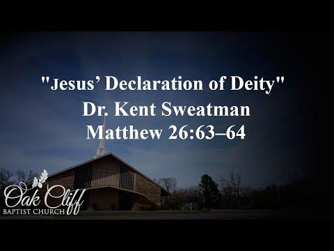 Jesus’ Declaration of Deity | Matthew 26:63–64