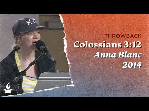 Colossians 3:12 (Spontaneous) -- The Prayer Room Live Throwback Moment