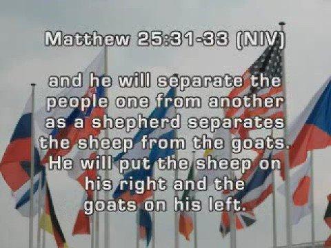 worldwidechurchofgod.com "Matthew 25:31-33 (NIV)"