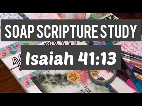 Isaiah 41:13 // SOAP Bible & Scripture Study