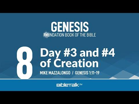 Day #3 and #4 of Creation (Genesis 1:11-19) | Mike Mazzalongo | BibleTalk.tv