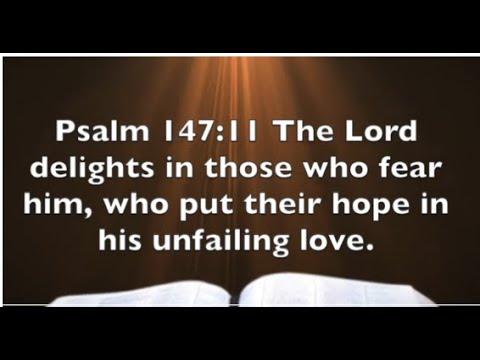 Psalm 147:11 - WHAT Is Your Hope In?